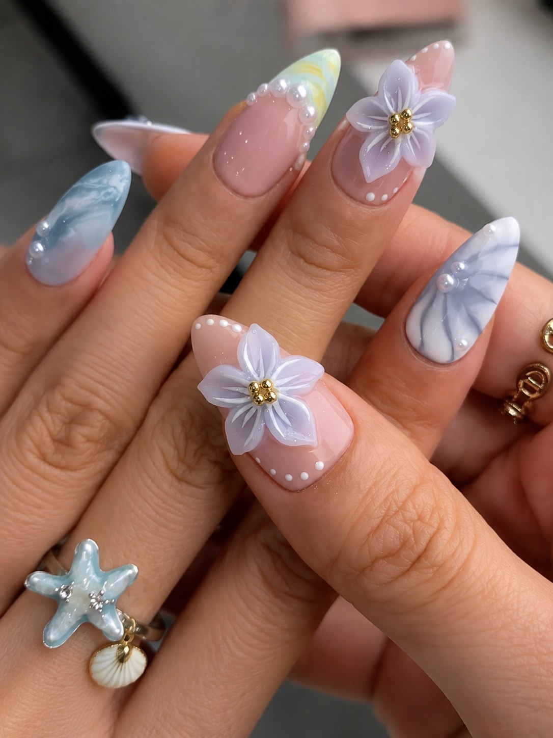 Handmade press-on nails