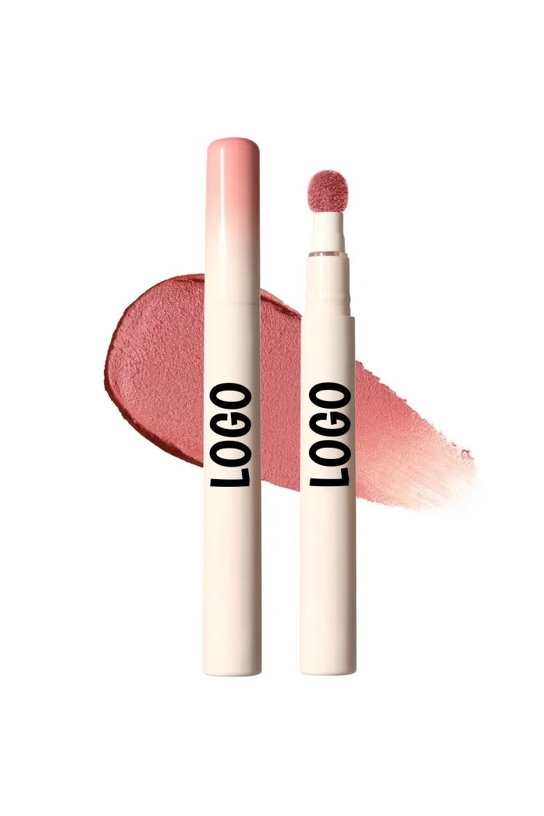 Custom logo pen-style sponge applicator packaging