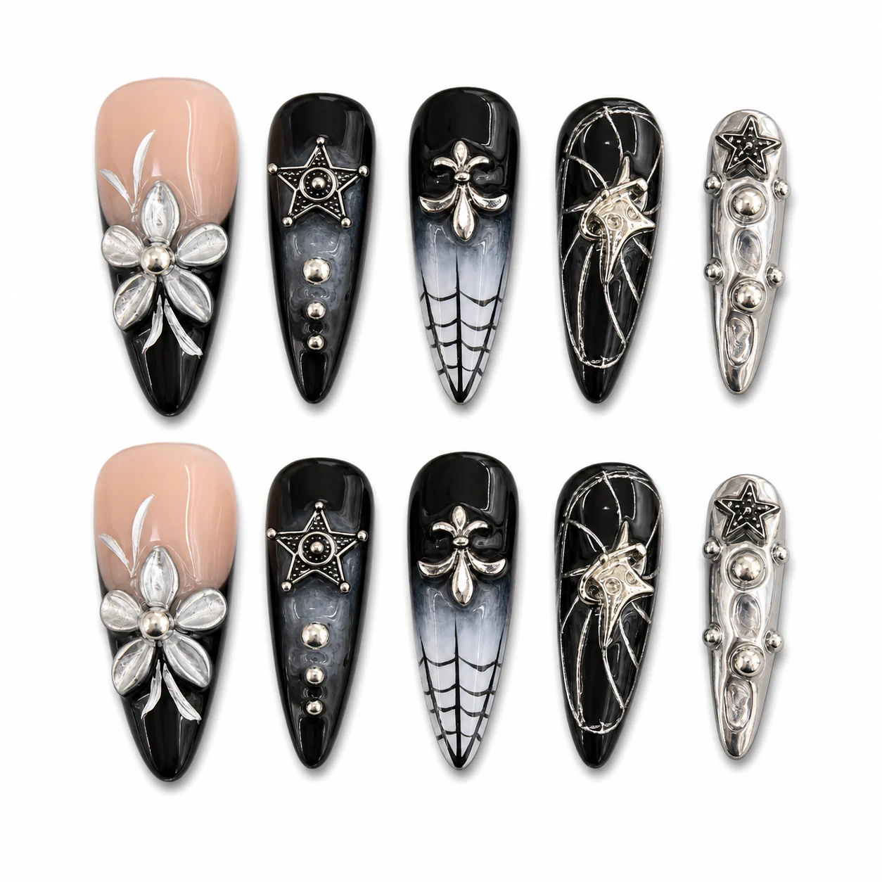 press-on-nails-black-silver-flower-spiderweb-main.webp
